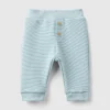 Warm cotton blend trousers