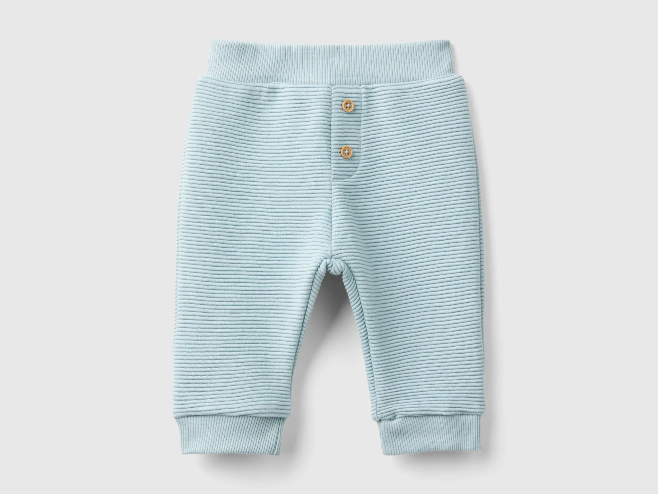 Warm cotton blend trousers