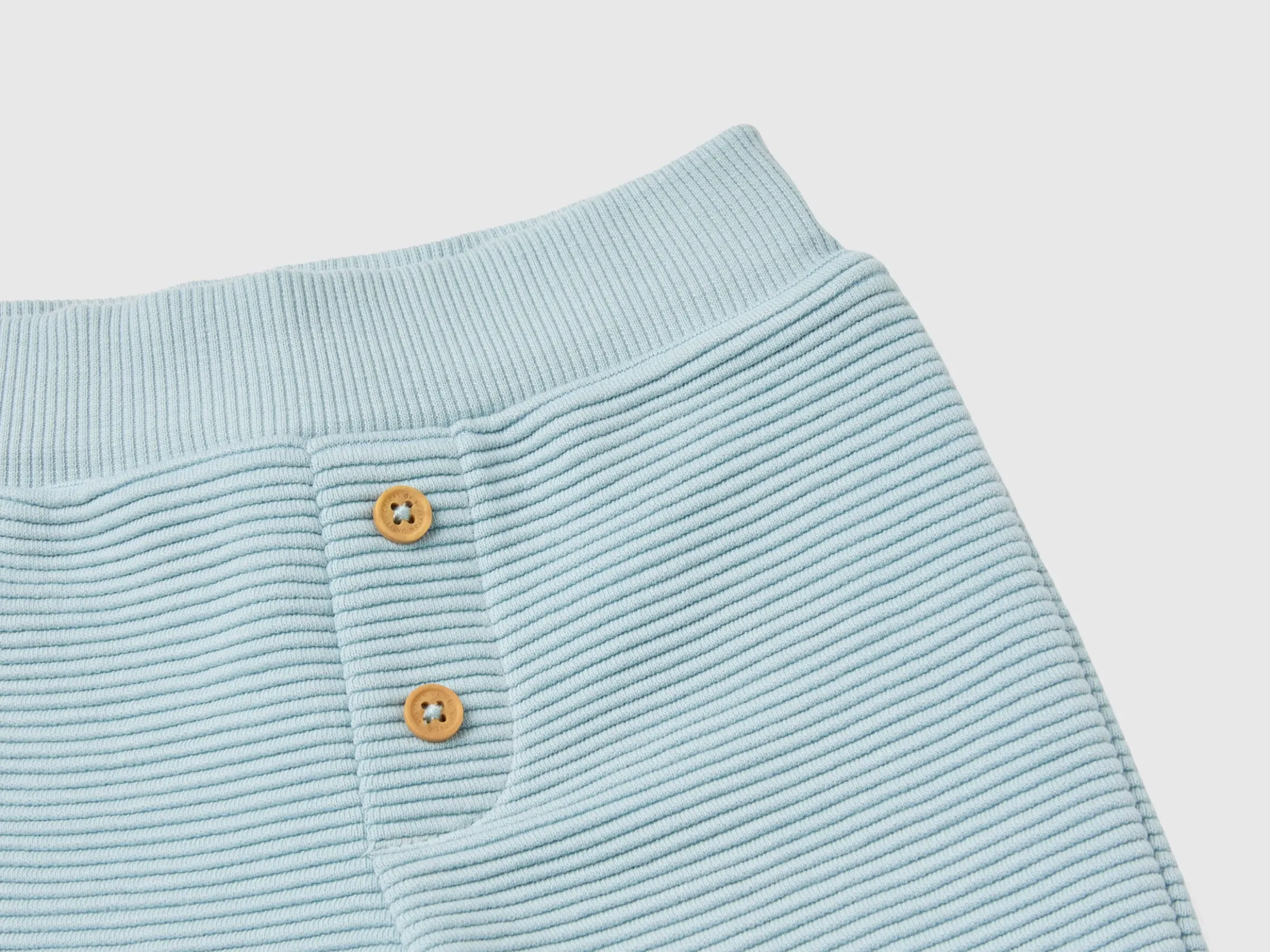 Warm cotton blend trousers