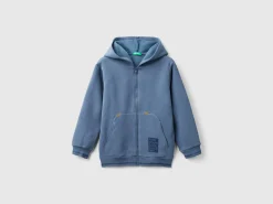 Warm hoodie with print