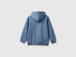 Warm hoodie with print