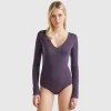 Warm long sleeve bodysuit