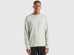 Warm stretch cotton top