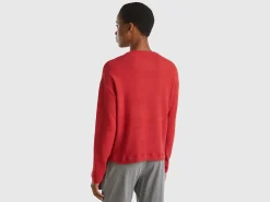 Warm stretch cotton top