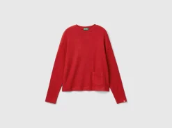 Warm stretch cotton top