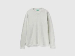 Warm stretch cotton top