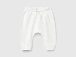 Warm sweat trousers with pocket