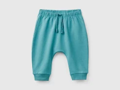 Warm sweat trousers with pocket