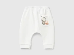 Warm sweat trousers with pocket