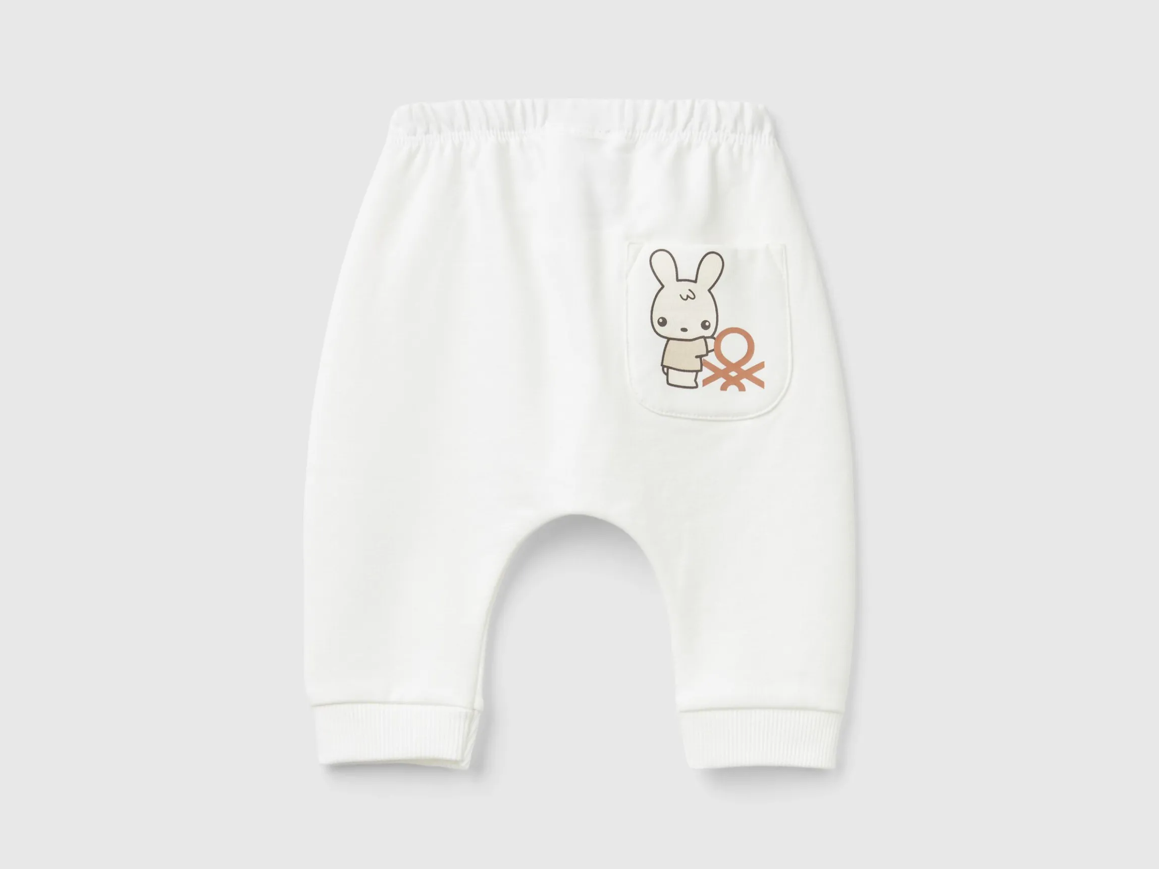 Warm sweat trousers with pocket