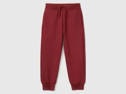 Warm sweatpants with print