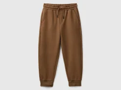 Warm sweatpants with print