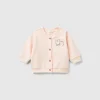 Warm sweatshirt with animal print