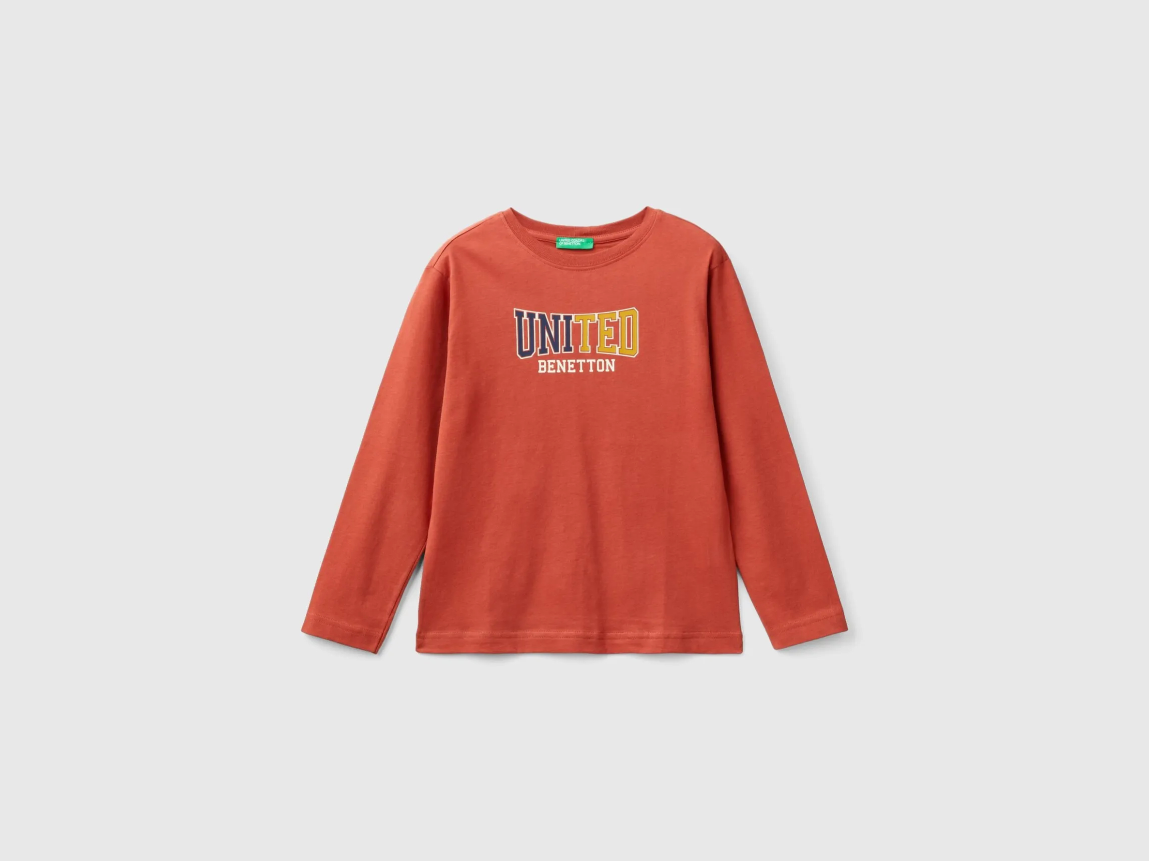 Warm t-shirt with logo print