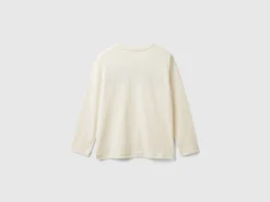 Warm t-shirt with logo print