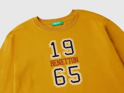Warm t-shirt with logo print
