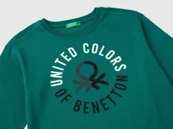 Warm t-shirt with logo print