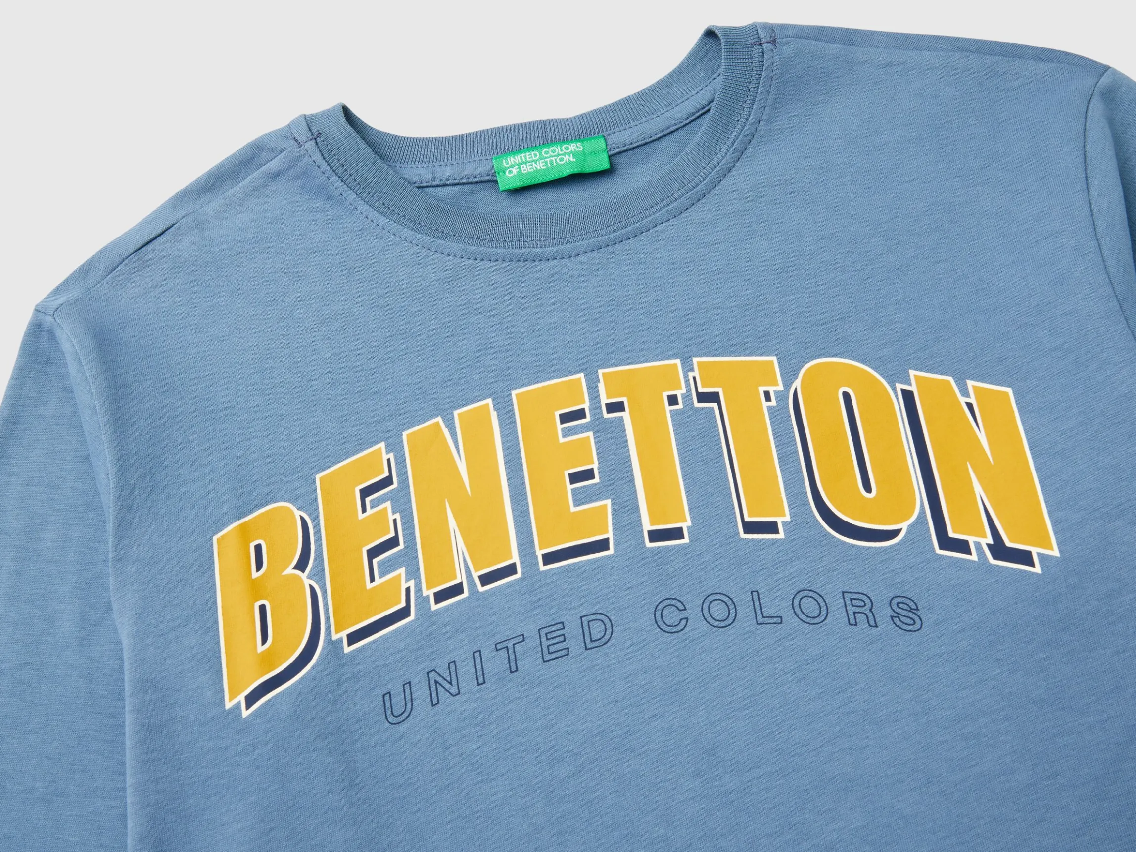 Warm t-shirt with logo print