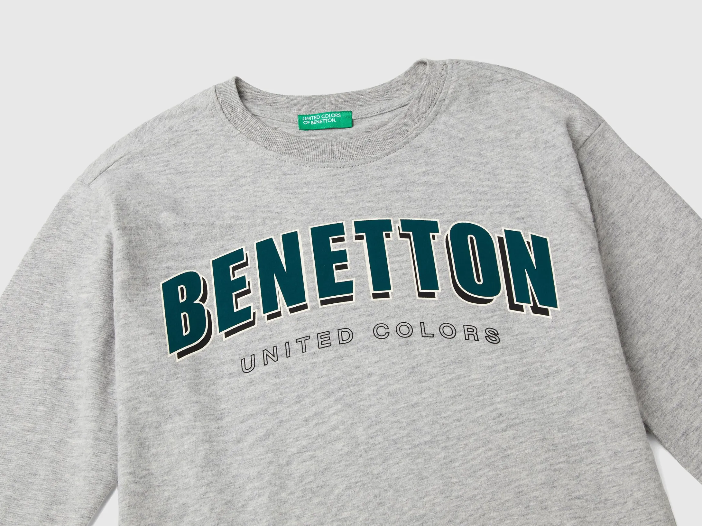 Warm t-shirt with logo print