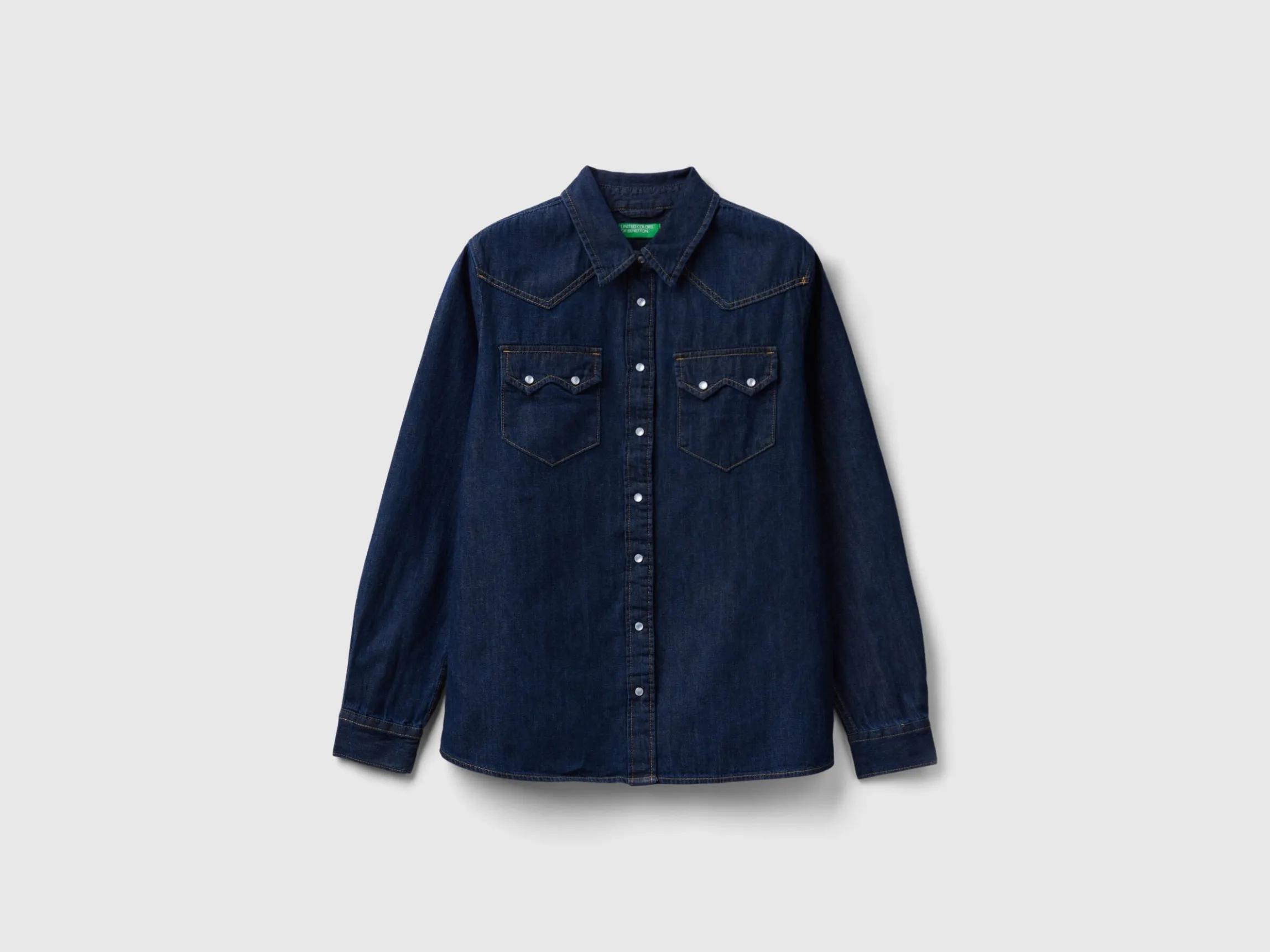 Western denim shirt