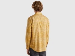 Western style shirt with bandana print