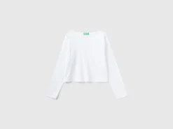 White long fiber cotton t-shirt