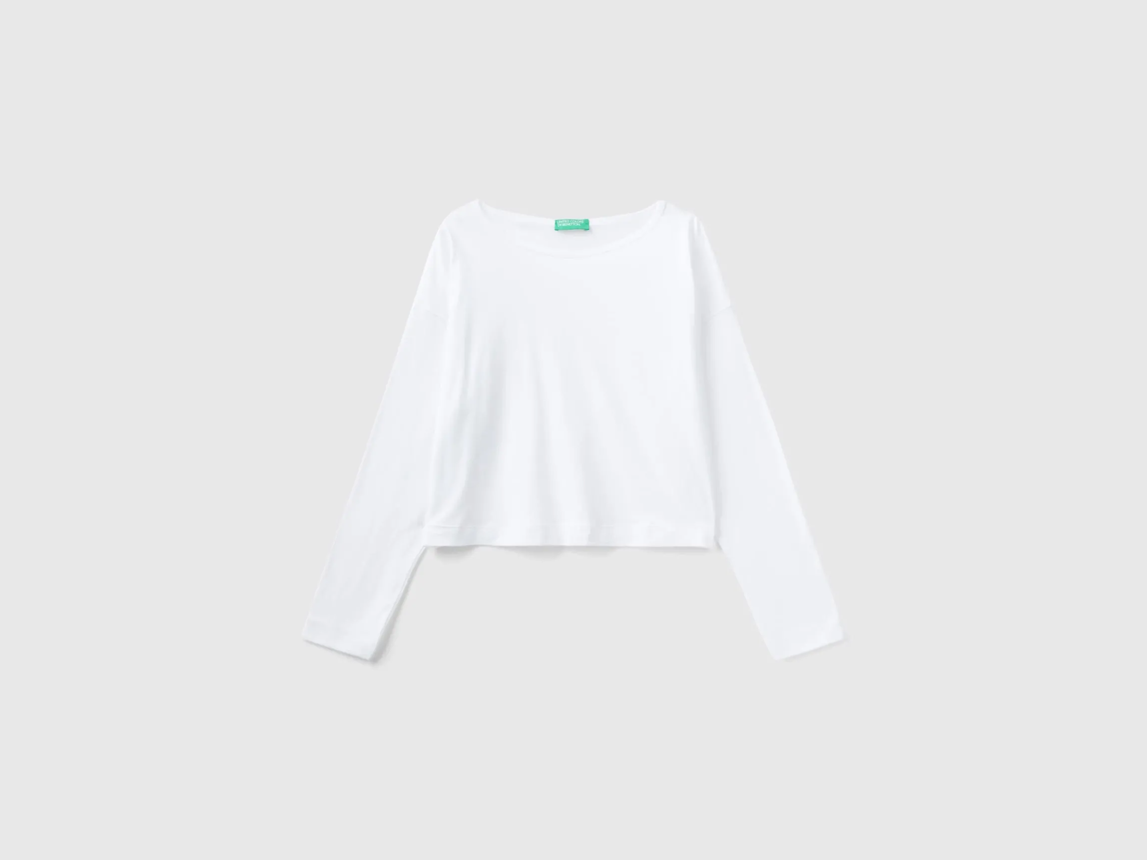 White long fiber cotton t-shirt