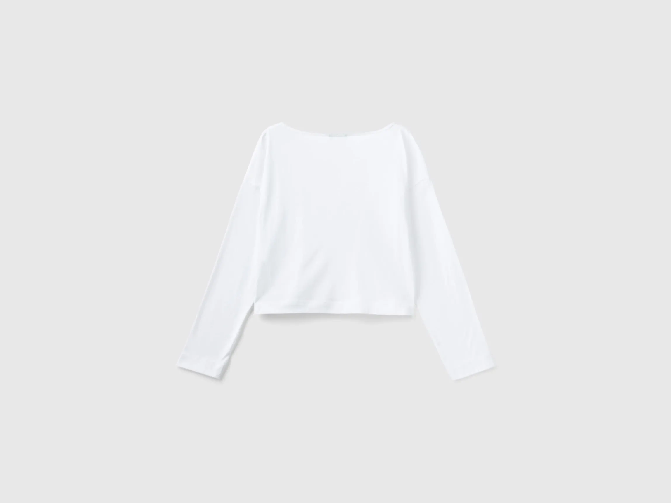 White long fiber cotton t-shirt