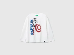 White ©Marvel Captain America t-shirt