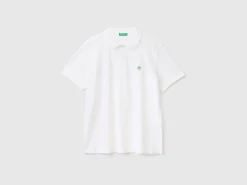 White regular fit polo