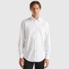 White shirt in organic cotton