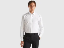 White shirt in organic cotton
