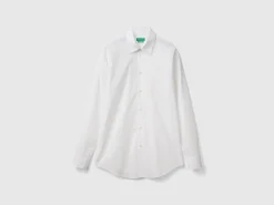 White shirt in organic cotton