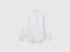 White shirt in pure cotton