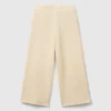 Wide chenille trousers