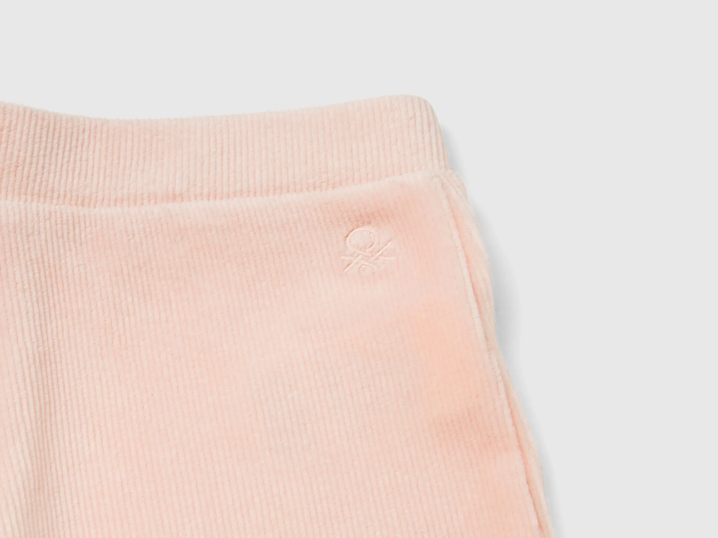 Wide chenille trousers