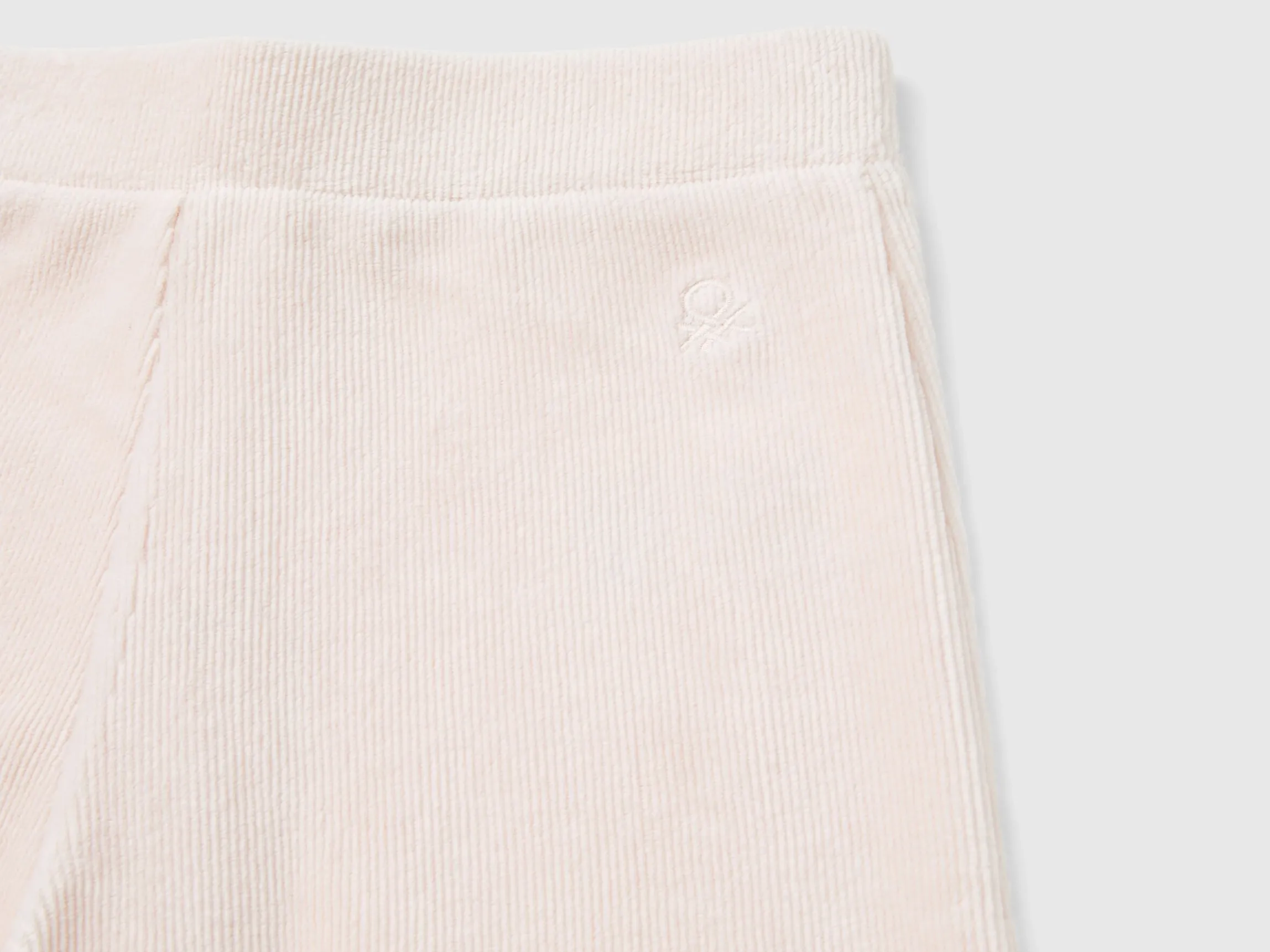 Wide chenille trousers