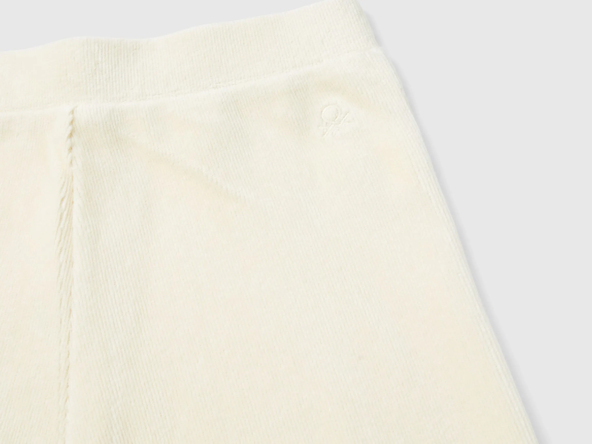 Wide chenille trousers