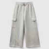 Wide fit cargo trousers
