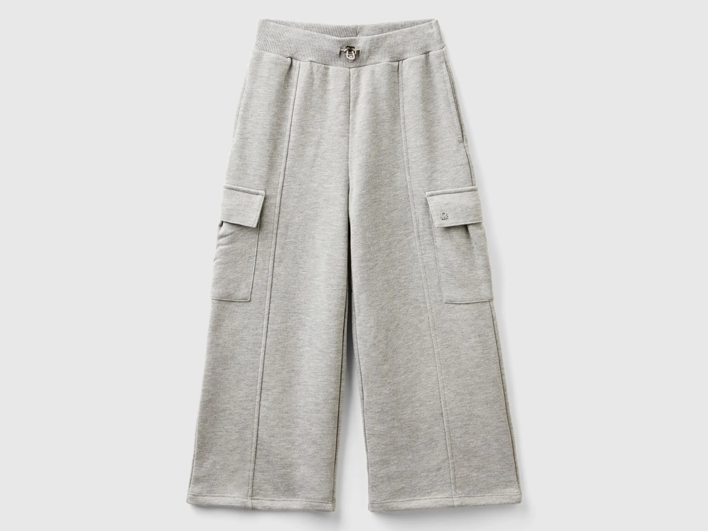 Wide fit cargo trousers