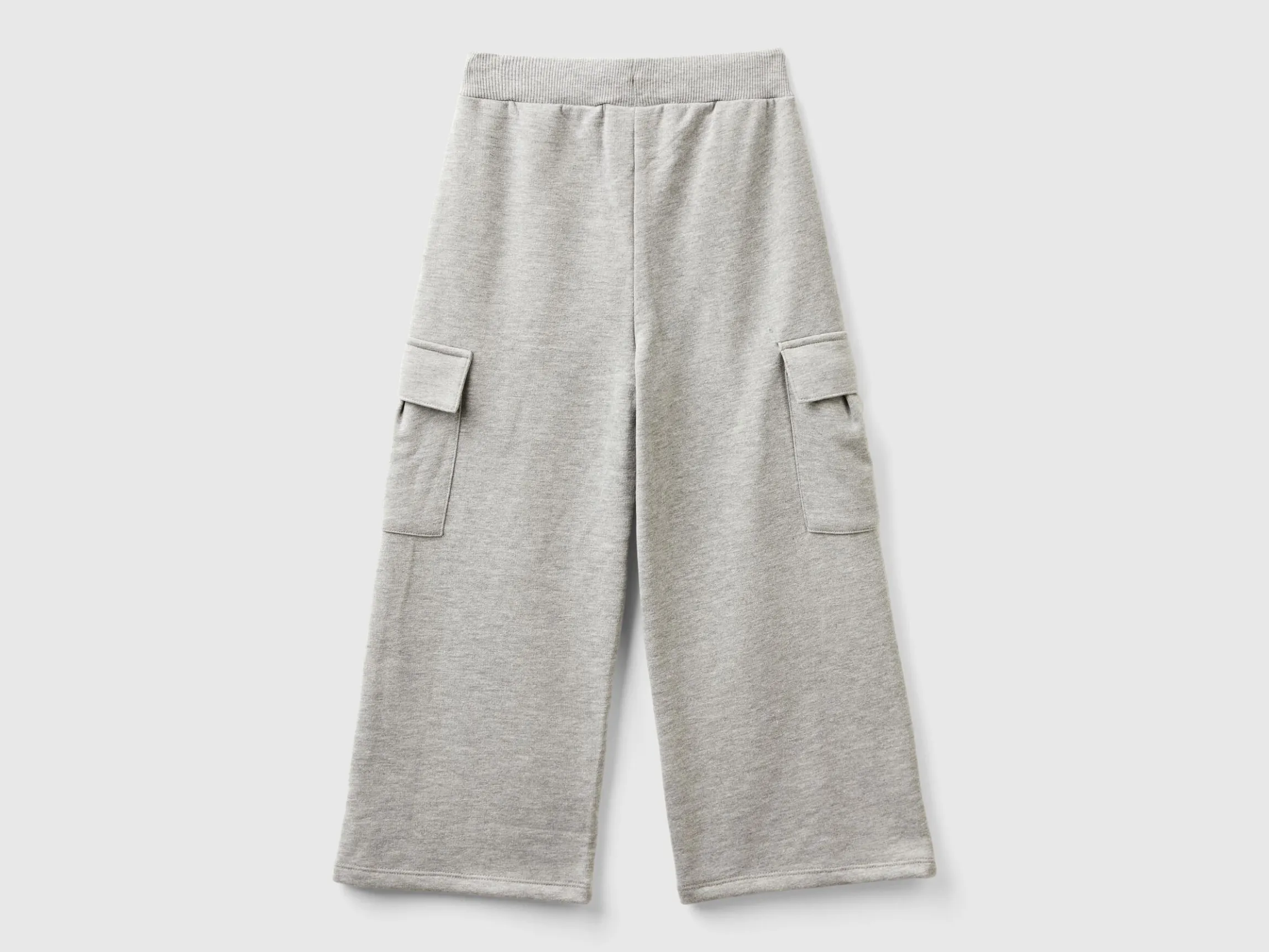Wide fit cargo trousers