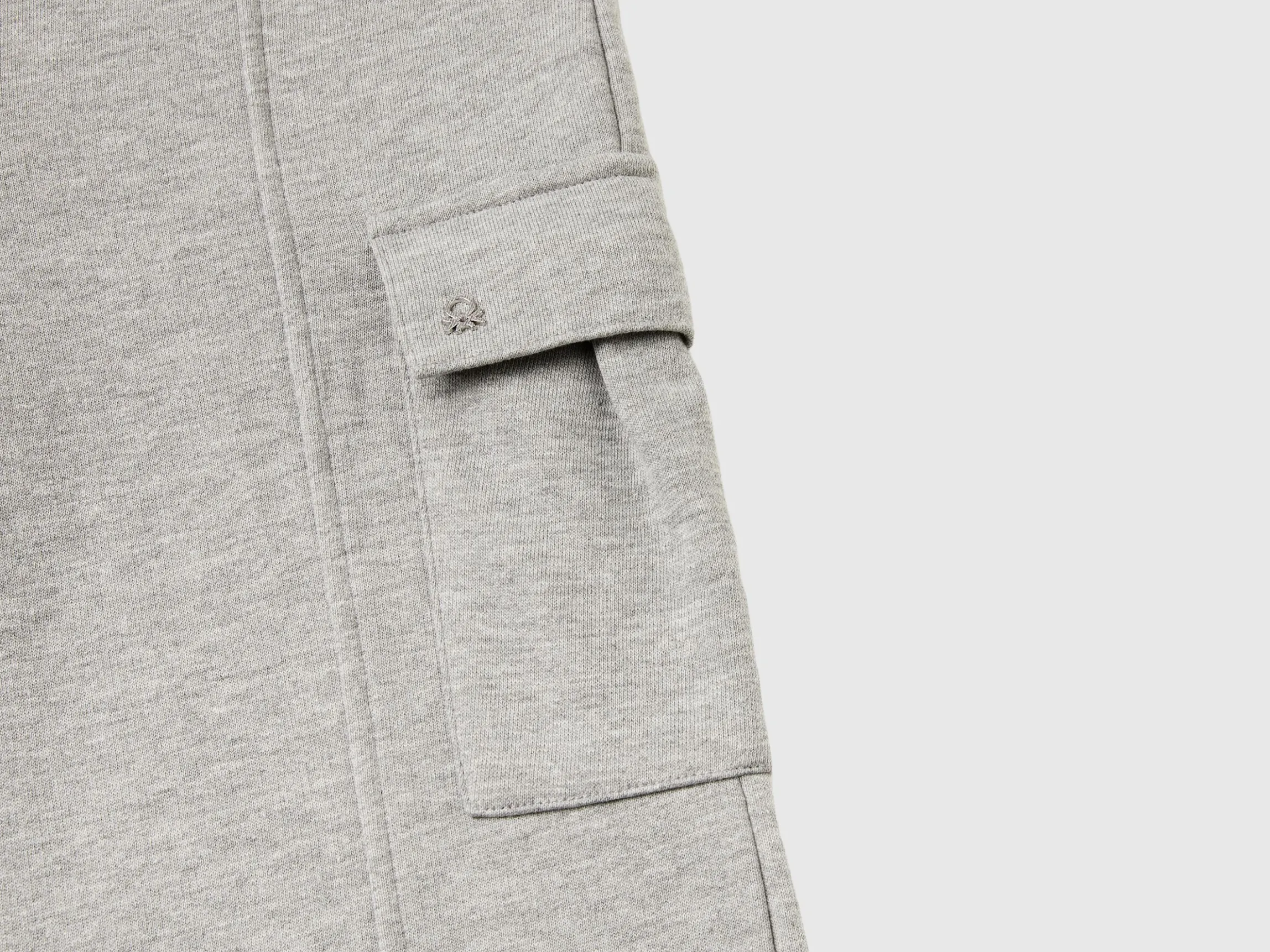 Wide fit cargo trousers