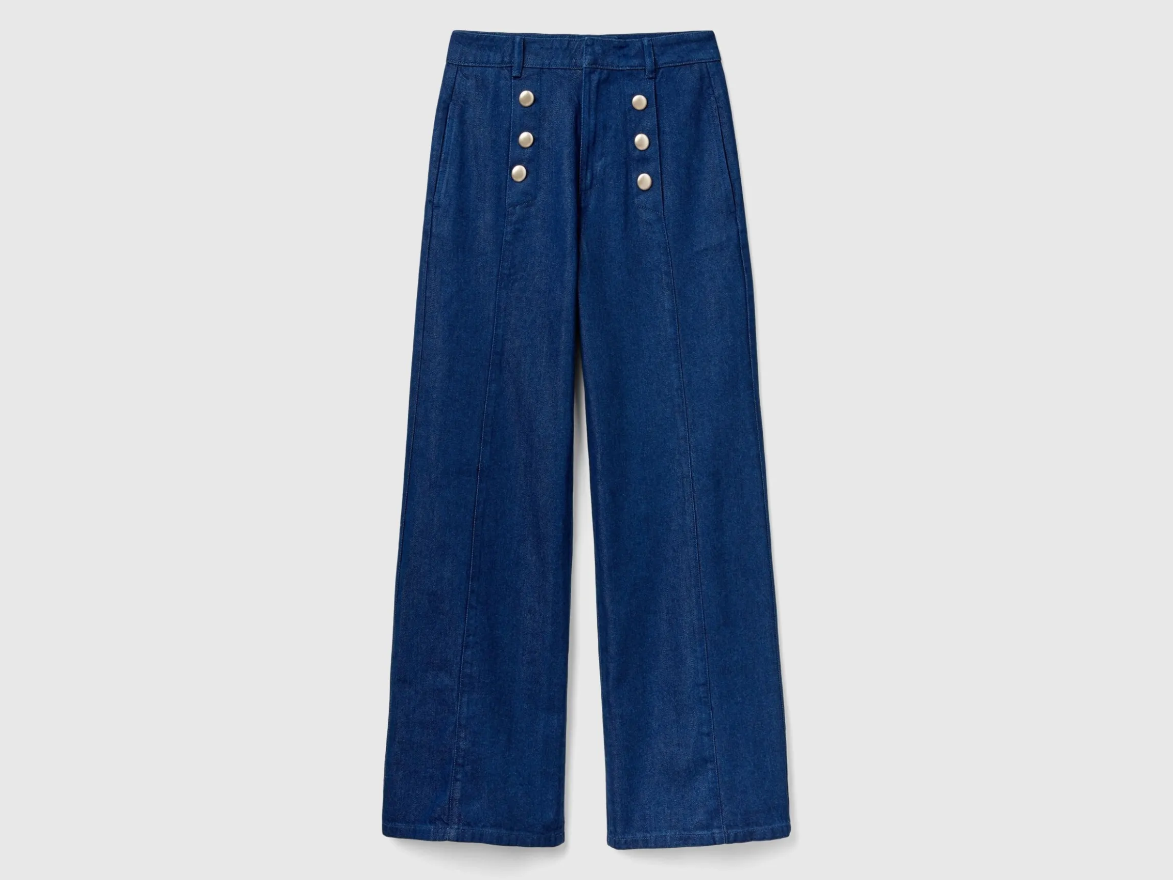 Wide fit jeans in viscose blend