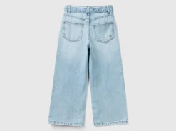 Wide fit jeans with sash