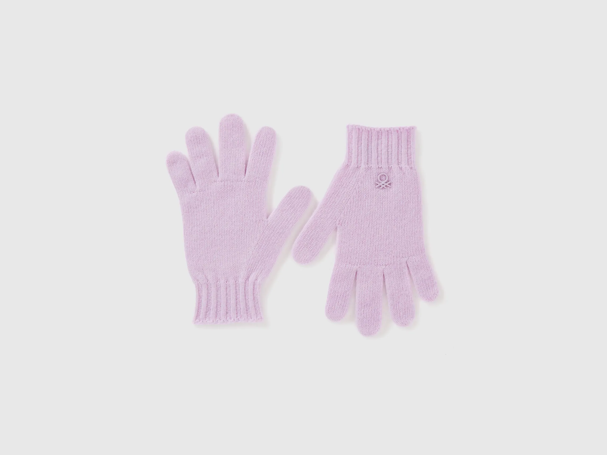 Wool blend gloves