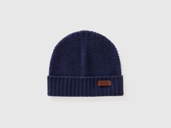 Wool blend hat