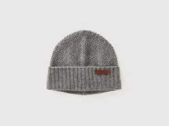 Wool blend hat