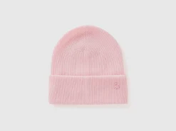 Wool blend hat