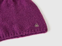 Wool blend hat