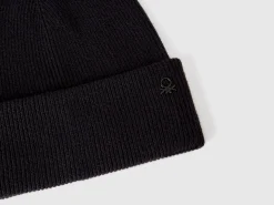 Wool blend hat